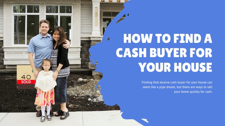 Find a Cash Buyer